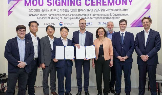 KISED et Thales signent un protocole d’accord pour soutenir les startups coréennes
