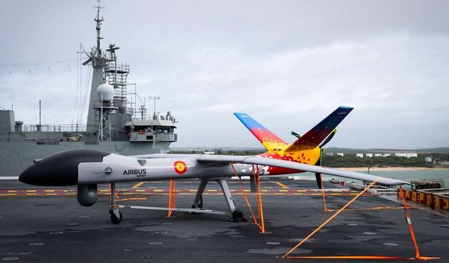 Airbus et Navantia intégreront le drone SIRTAP dans le vaisseau amiral de la marine espagnole