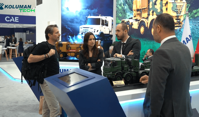 Koluman a commencé avec beaucoup d'intérêt pour IDEX 2025