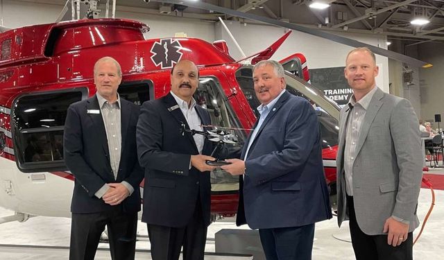 Global Medical Response reçoit son premier Bell 407GXi IFR
