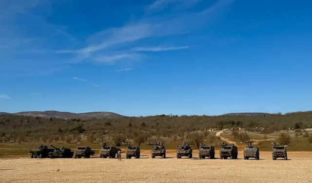 L’armée française présente le programme scorpion à canjuers