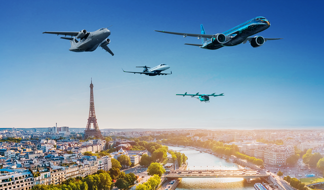 Embraer fait son grand retour au Paris Air Show avec une large gamme de solutions civiles, militaires et urbaines