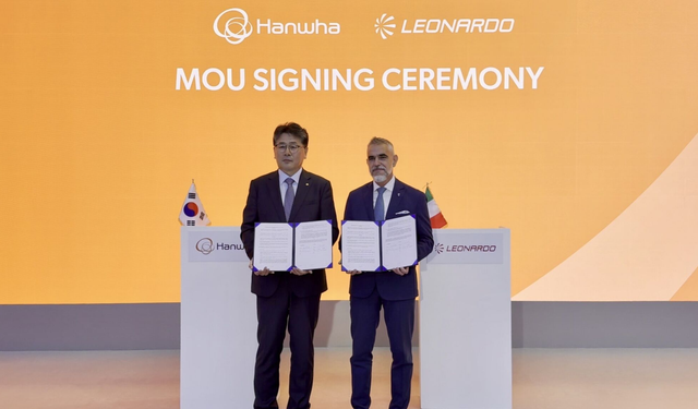 Leonardo et Hanwha renforcent leur coopération avec un nouvel accord signé à ADEX 2025