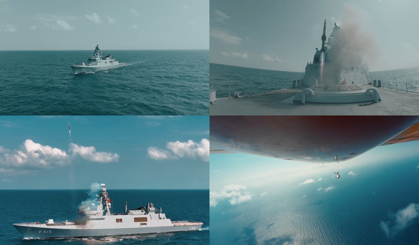 Systèmes turcs indigènes: tir naval réussi du missile Hisar-D RF via MİDLAS depuis la frégate TCG İstanbul