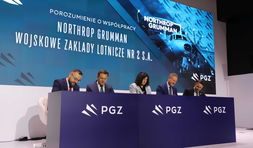 Northrop Grumman et WZL2 signent un accord de coopération au MSPO 2025 en Pologne